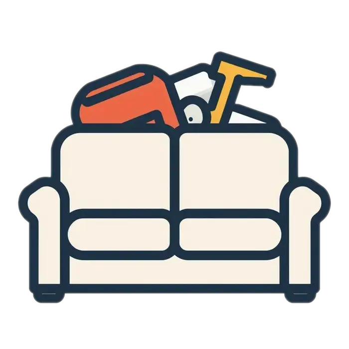 Skräpbudet - Ikon för Hämtning av grovsopor